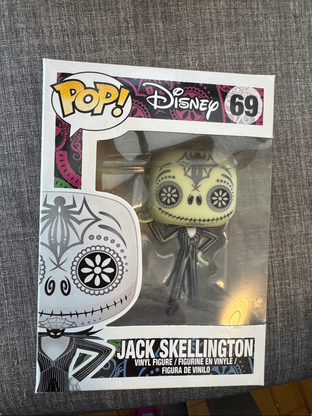 Disney Funko Pop Jack Skellington 69 Day Of The Dead
